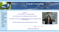 Desktop Screenshot of lokahicounseling.com