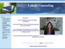 Tablet Screenshot of lokahicounseling.com